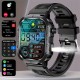 New Smart Watch 2.01 Inch Large Screen LED Flashlight Outdoor Sports Watch